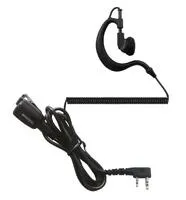 Micro-auricular ergonòmic giratori amb micròfon tipus solapa, per a KENWOOD, TEAM i HYT