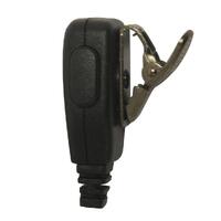 Microauricular con PTT de solapa para KENWOOD PKT-23