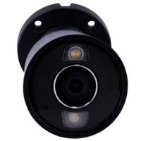 Cámara IP Bullet 5 Megapixel Ajax - 1/2.8" Progressive Scan CMOS - Lente 4 mm | Ranura MicroSD hasta 256GB - IR 50 m | Luz blanca 50 m |  PoE 802.3at/af - Con Inteligencia Artificial -  Color Negro