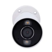 Cámara IP Bullet 5 Megapixel Ajax - 1/2.8" Progressive Scan CMOS - Lente 4 mm | Ranura MicroSD hasta 256GB - IR 50 m | Luz blanca 50 m |  PoE 802.3at/af - Con Inteligencia Artificial -  Color Blanco