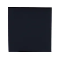 Ajax LightSwitch CenterButton 1-gang/2-way. Pulsador Central Simple. Color Negro