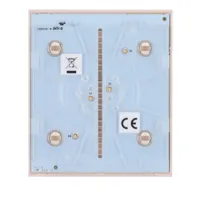 Ajax LightSwitch CenterButton 1-gang/2-way. Pulsador Central Simple. Color Marfil
