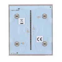 Ajax LightSwitch CenterButton 1-gang/2-way. Pulsador Central Simple. Color Oliva