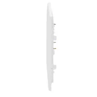 Ajax LightSwitch CenterButton 1-gang/2-way. Pulsador Central Simple. Color Blanco