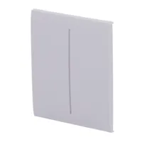 Ver informacion sobre Ajax LightSwitch CenterButton 2-gang. Plusador Central Doble. Color Niebla