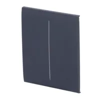 Ver informacion sobre Ajax LightSwitch CenterButton 2-gang. Plusador Central Doble. Color Grafito