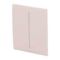 Ver informacion sobre Ajax LightSwitch CenterButton 2-gang. Plusador Central Doble. Color Marfil