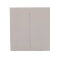 Ajax LightSwitch CenterButton 2-gang. Plusador Central Doble. Color Oliva
