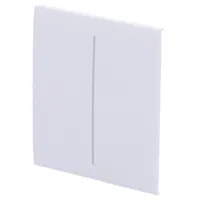 Ver informacion sobre Ajax LightSwitch CenterButton 2-gang. Plusador Central Doble. Color Blanco