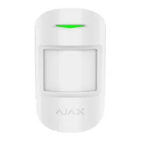 Ajax CombiProtect. Detector PIR y rotura de cristal inalámbrico. Color blanco