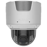 Cámara Superior IP Domo 8 Megapíxel Ajax - 1/1.8" Progressive Scan CMOS - Lente varifocal motorizada 2.8~12 mm - IR 40m | Luz Blanca 25 m | PoE 802.3at/af - TrueWDR | Detección de movimiento | IA - Color blanco