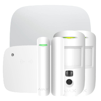 Ver informacion sobre Kit Ajax blanco. Hub 2 2G + 2MotionCamPhOD + DoorProtect + KeypadCombi