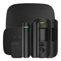 Ver informacion sobre Kit Ajax negro. Hub 2 2G + 2MotionCam + DoorProtectPlus + KeyPadCombi + Tag