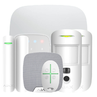 Ver informacion sobre Kit Ajax blanco. Hub2 + 2MotionCamPHOD + DoorProtect Plus + SpaceControl + KeyPad + HomeSiren