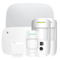 Ver informacion sobre Kit Ajax blanco. Hub2 4G + 2MotionCamPHOD + MotionProtect + KeyPadCombi + Tag