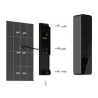 Teclado para exterior IP66/IK08 con lector RFID - Armado/desarmado total o por grupos - Autenticación: códigos, lector RFID o Bluetooth - Indicación sonora y LED