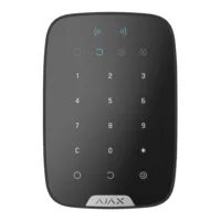 Ver informacion sobre Ajax KeyPad Plus. Teclado táctil con lector inalámbrico. Color negro