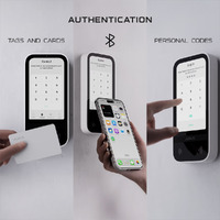 Teclado con pantalla táctil y RFID - Grado 3 - Inalámbrico 868 MHz Superior Jeweller - Armado/desarmado total o por grupos - Control de los escenarios de automatización - Autenticación: códigos, lector RFID o Bluetooth - Notificaciones visuales y sonoras