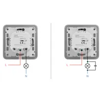 Ajax LightSwitch LightCore 1-gang. Interruptor Simple