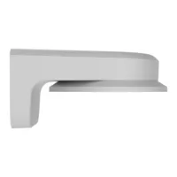 Soporte - Para cámaras Bullet, turret y domo Ajax - Apto para uso exterior - Instalación en pared o poste - Color blanco | 86 × 136 × 174 mm | 630 g