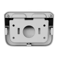 Soporte - Para cámaras Bullet, turret y domo Ajax - Apto para uso exterior - Instalación en pared o poste - Color blanco | 86 × 136 × 174 mm | 630 g