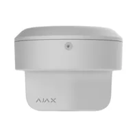Soporte - Para cámaras Bullet, Domo y Turret Ajax - Apto para uso exterior - Instalación en pared o poste - Color blanco | 96 × 117 × 237 mm | 810 g