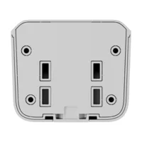 Soporte - Para cámaras Bullet, Domo y Turret Ajax - Apto para uso exterior - Instalación en pared o poste - Color blanco | 96 × 117 × 237 mm | 810 g