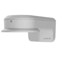 Ver informacion sobre Soporte - Para cámaras Bullet, Domo y Turret Ajax - Apto para uso exterior - Instalación en pared o poste - Color blanco | 100 × 136 × 242 mm | 960 g