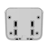 Soporte - Para cámaras Bullet, Domo y Turret Ajax - Apto para uso exterior - Instalación en pared o poste - Color blanco | 100 × 136 × 242 mm | 960 g
