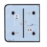 Ajax LightSwitch SideButton 1-gang/2-way. Pulsador Lateral Simple. Color Negro