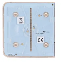 Ajax LightSwitch SideButton 1-gang/2-way. Pulsador Lateral Simple. Color Marfil