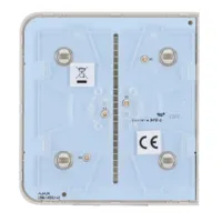 Ajax LightSwitch SideButton 1-gang/2-way. Pulsador Lateral Simple. Color Ostra
