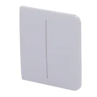 Ver informacion sobre Ajax LightSwitch SideButton 2-gang. Pulsador Lateral Doble. Color Niebla