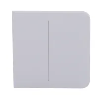 Ajax LightSwitch SideButton 2-gang. Pulsador Lateral Doble. Color Niebla