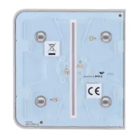 Ajax LightSwitch SideButton 2-gang. Pulsador Lateral Doble. Color Niebla