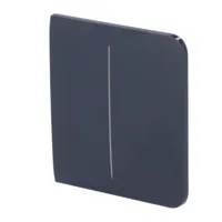 Ver informacion sobre Ajax LightSwitch SideButton 2-gang. Pulsador Lateral Doble. Color Grafito