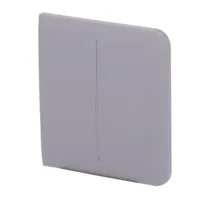 Ver informacion sobre Ajax LightSwitch SideButton 2-gang. Pulsador Lateral Doble. Color Gris