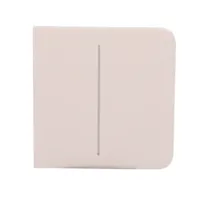 Ajax LightSwitch SideButton 2-gang. Pulsador Lateral Doble. Color Marfil