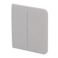 Ver informacion sobre Ajax LightSwitch SideButton 2-gang. Pulsador Lateral Doble. Color Oliva