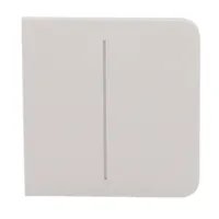 Ajax LightSwitch SideButton 2-gang. Pulsador Lateral Doble. Color Ostra