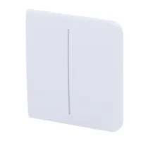 Ver informacion sobre Ajax LightSwitch SideButton 2-gang. Pulsador Lateral Doble. Color Blanco