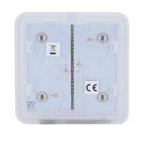 Ajax LightSwitch SoloButton 1-gang/2-way. Pulsador Simple. Color Niebla