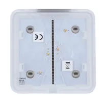 Ajax LightSwitch SoloButton 1-gang/2-way. Pulsador Simple. Color Gris