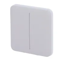 Ver informacion sobre Ajax LightSwitch SoloButton 2-gang. Pulsador Doble. Color Niebla