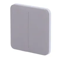 Ver informacion sobre Ajax LightSwitch SoloButton 2-gang. Pulsador Doble. Color Gris