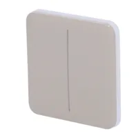 Ver informacion sobre Ajax LightSwitch SoloButton 2-gang. Pulsador Doble. Color Oliva