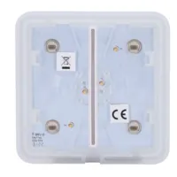 Ajax LightSwitch SoloButton 2-gang. Pulsador Doble. Color Oliva
