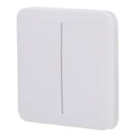 Ver informacion sobre Ajax LightSwitch SoloButton 2-gang. Pulsador Doble. Color Blanco