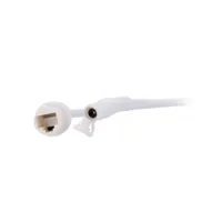 Cámara IP Turret 8 Megapixel Ajax - 1/2.7" Progressive Scan CMOS - Lente 2.8 mm | Ranura MicroSD hasta 256GB - IR 50m | Luz Blanca 50 m | PoE 802.3at - Con Inteligencia Artificial - Color blanco