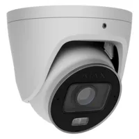Ver informacion sobre Cámara IP Turret 8 Megapíxel Ajax - 1/2.8" Progressive Scan CMOS - Lente varifocal motorizada 2.8~12 mm - IR 60 m | Luz blanca 40 m |  PoE 802.3at/af - 120 dB TrueWDR | Detección de movimiento | IA -  MicroSD hasta 256GB | Color Blanco